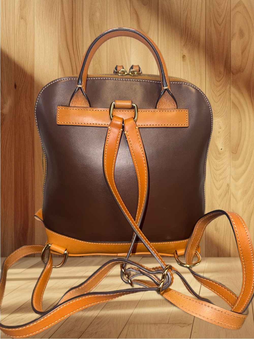 Dooney & Bourke Pebble Grain Zip Pod Backpack - Picture 3 of 11